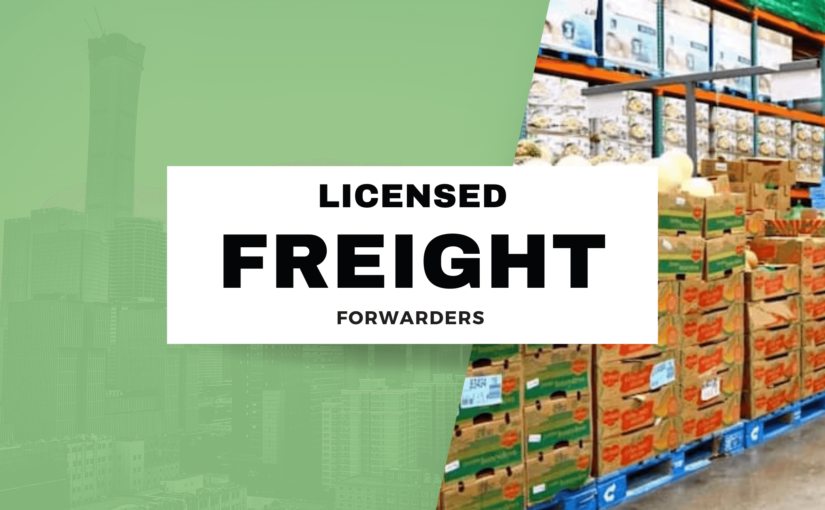 Licensed Freight Forwarders